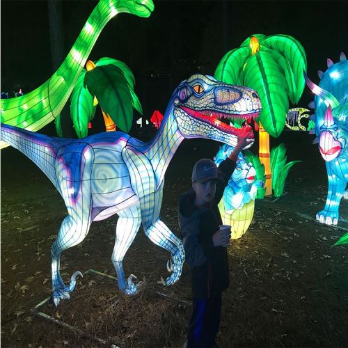 Chinese Dinosaur Lantern Show